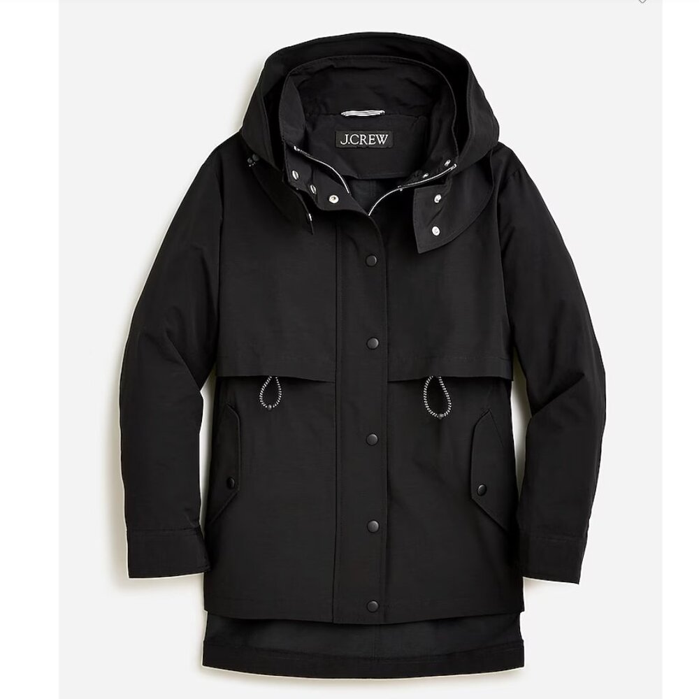 J. Crew New Perfect Lightweight Jacket in Black